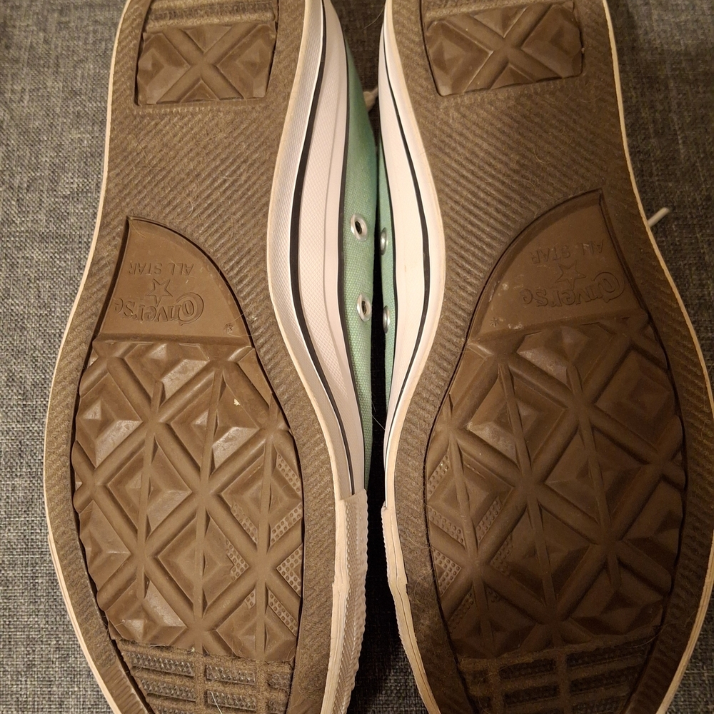 Converse Mint Canvas Athletic Shoes - Picture 2 of 3